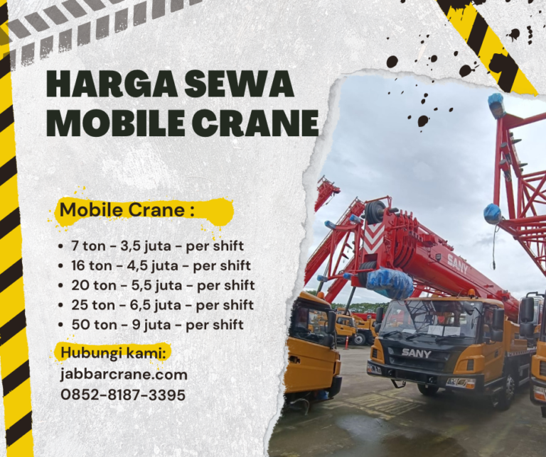 harga sewa mobile crane, harga sewa mobile crane terbaru, harga sewa moble crane tangerang jakarta