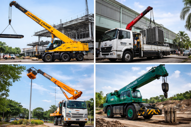 sewa crane tangerang cikupa pasar kemis