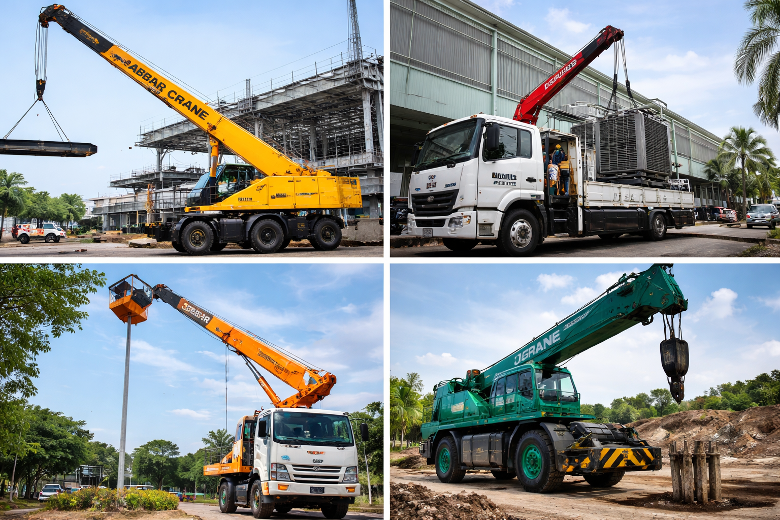 sewa crane tangerang cikupa pasar kemis