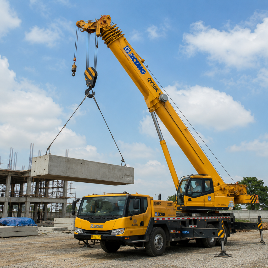 sewa mobile crane tangerang