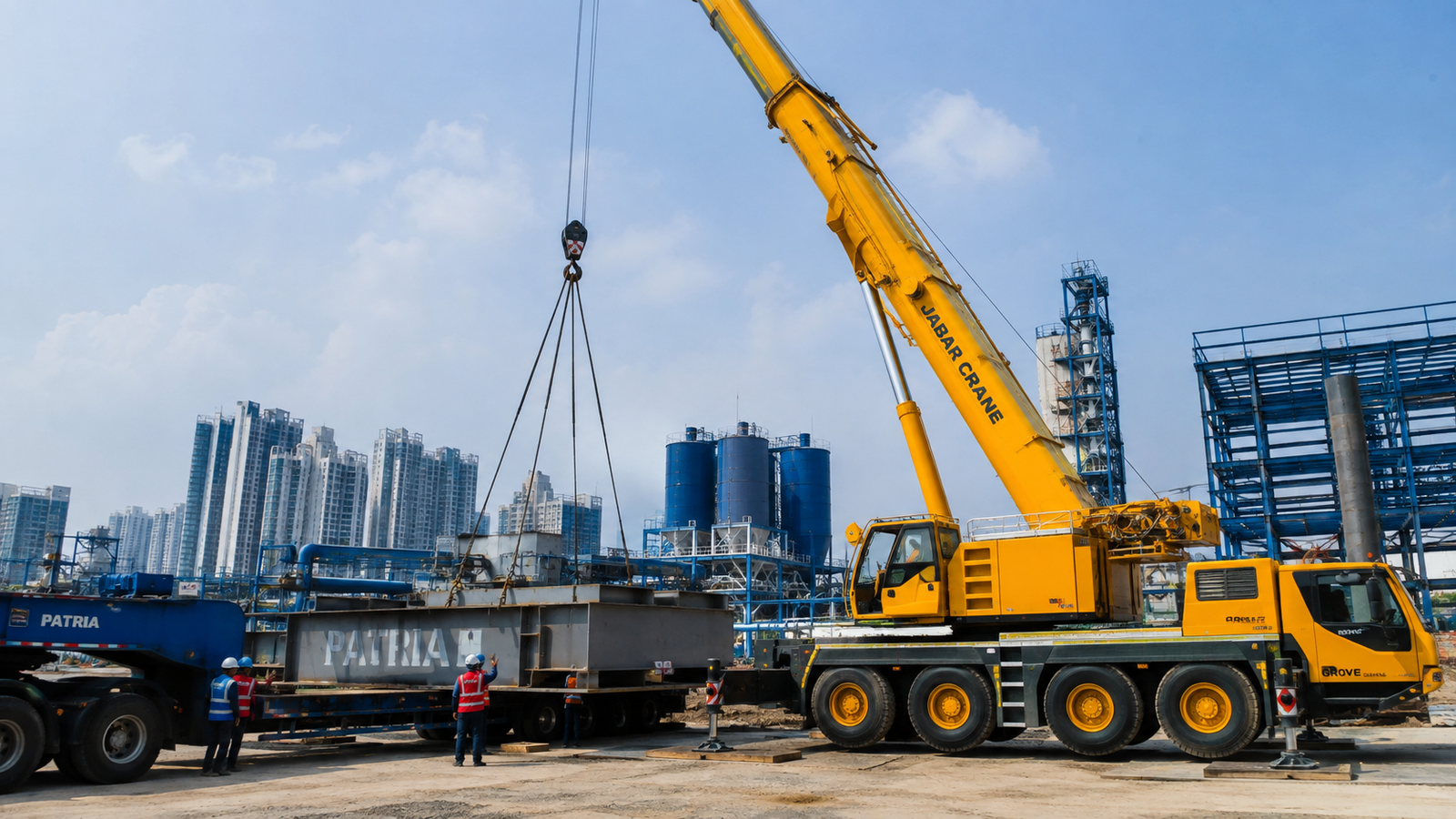 Sewa Crane Jakarta untuk Proyek Konstruksi & Industri | Jabbar Crane